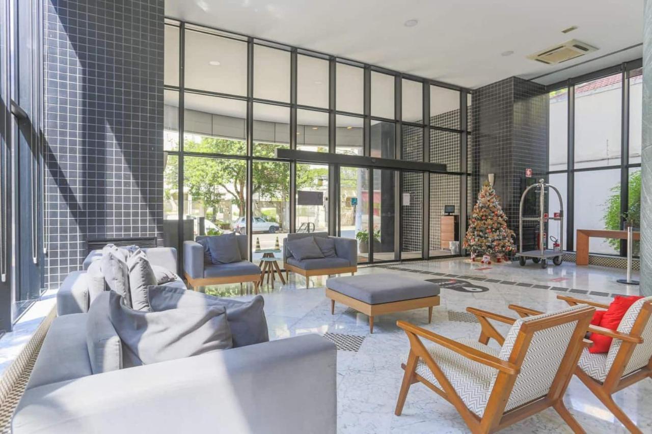 Elegant Flat Jardins - Garagem, Ar Cod, Hotel São Paulo Eksteriør billede