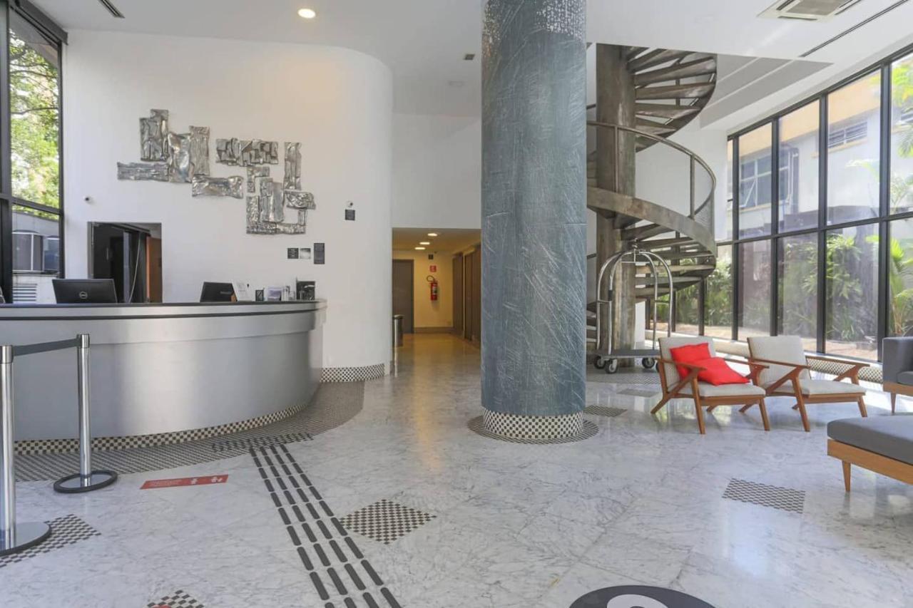 Elegant Flat Jardins - Garagem, Ar Cod, Hotel São Paulo Eksteriør billede
