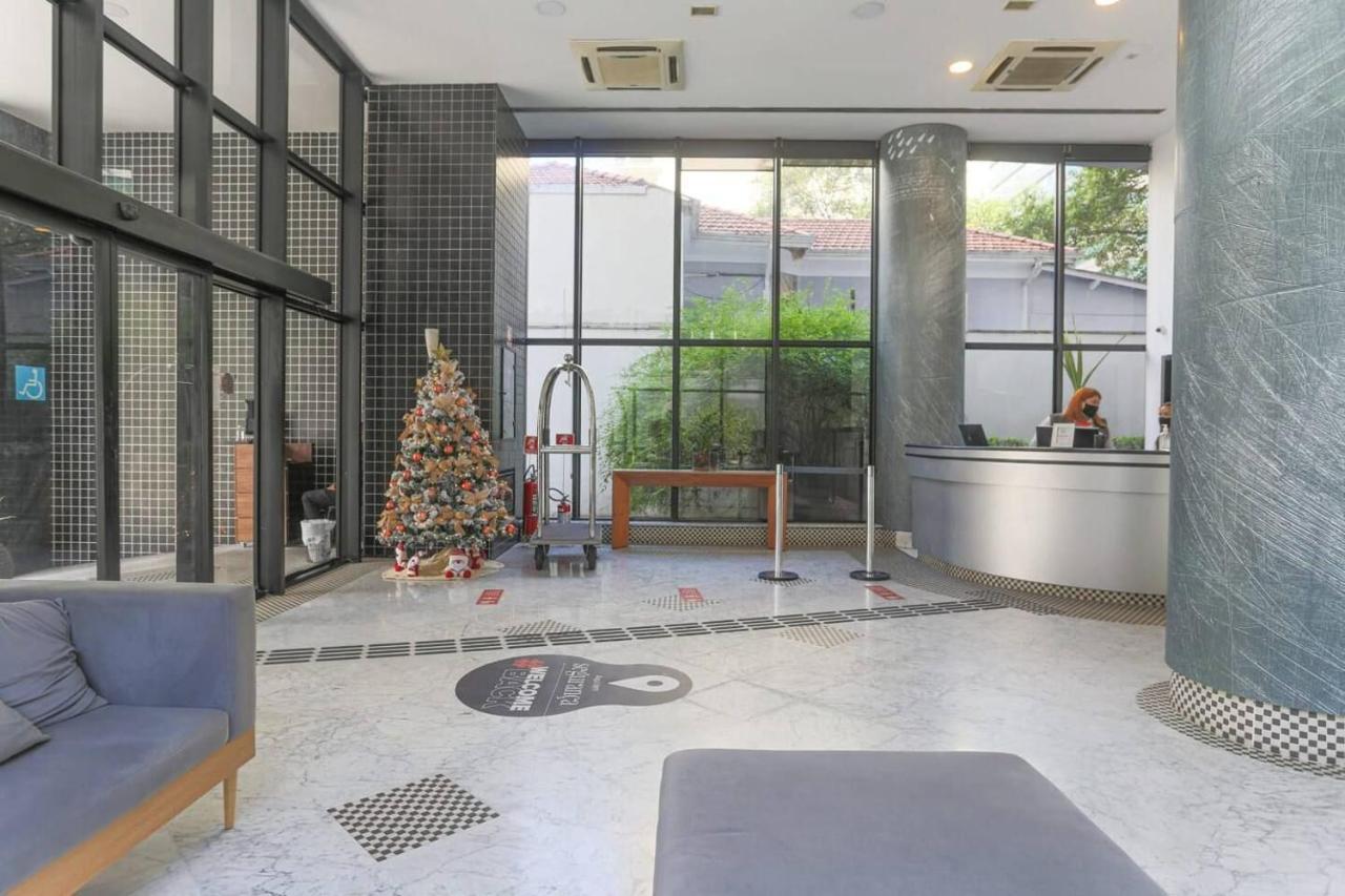 Elegant Flat Jardins - Garagem, Ar Cod, Hotel São Paulo Eksteriør billede